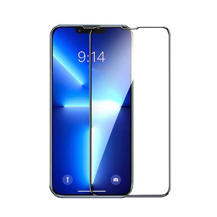 iPhone 12 Uyumlu ​MKST Etnaa Cam Ekran Koruyucu