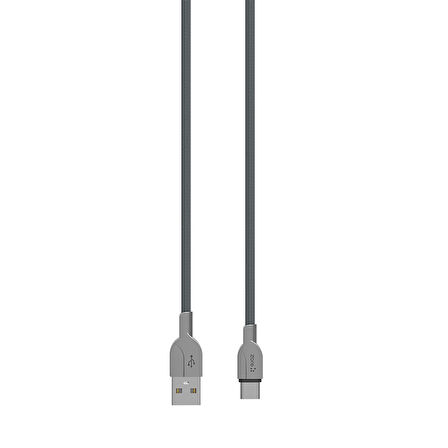 Gri ZR-LS411 Type-C Usb Kablo-Zore