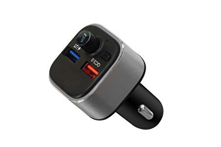 Siyah ZR-WP3C03 Bluetooth TraENSitter Mp3 Araç Şarjı Zore-ENS