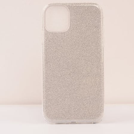 Lexroo Apple iPhone 11 Kılıf Lexroo Shining Silikon - Gümüş