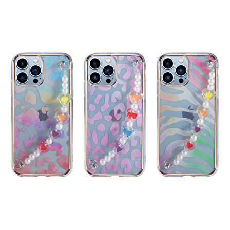 iPhone 13 Pro Max Uyumlu Zore Pilla Kılıf-Pembe