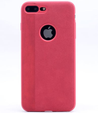 Lexroo Apple iPhone 8 Plus Kılıf Lexroo City Silikon - Kahverengi