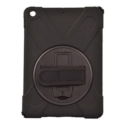 iPad 9.7 2017 (5.Nesil) Kılıf ​HLP Defender Tablet Silikon - Siyah