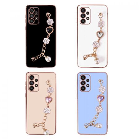 Galaxy A23 Kılıf El Tutamaçlı Kamera Korumalı Zore Taka Silikon Kapak