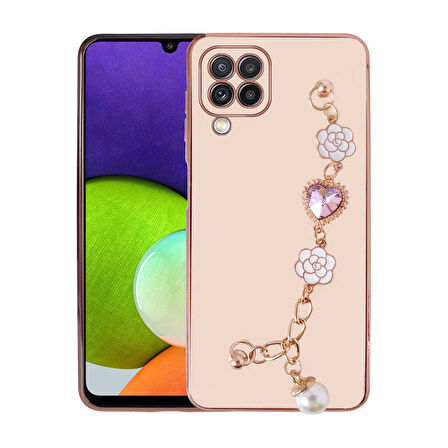 Samsung Galaxy A12 Kılıf El Tutamaçlı Kamera Korumalı Taka Silikon Kapak