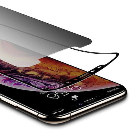 Lexroo iPhone 11 Kor Privacy Cam Ekran Koruyucu - Siyah