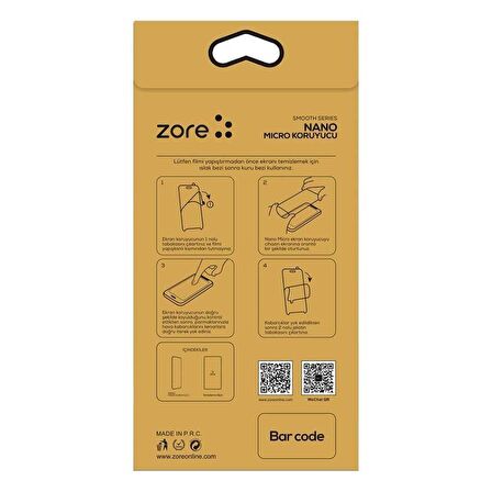 Samsung Galaxy A30s Ekran Koruyucu Güçlü Darbe Emici Zore Nano Micro