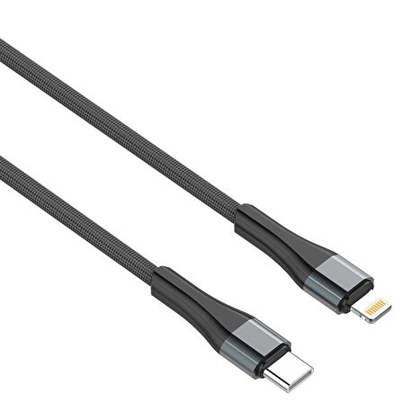 Gri ZR-LC961 PD To Lightning Kablo-Zore