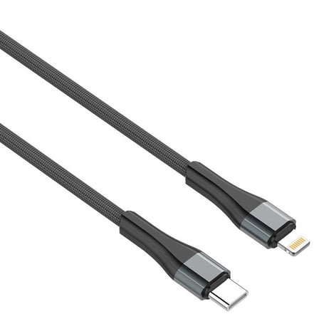 Gri ZR-LC961 PD To Lightning Kablo-Zore