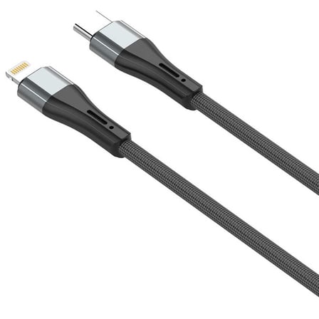 Gri ZR-LC961 PD To Lightning Kablo-Zore