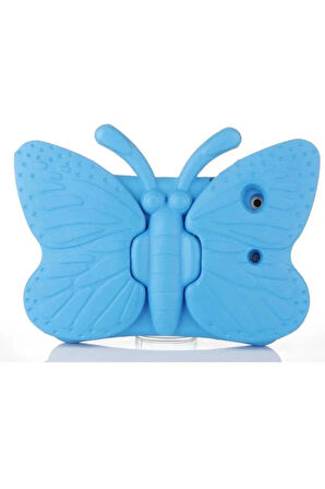 İpad 9.7 2017 (5.NESİL) Uyumlu Butterfly Standlı Tablet Kılıf-yeşil