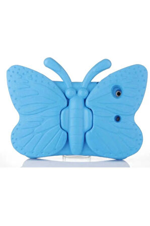 İpad Mini 1. Nesil Uyumlu Butterfly Standlı Tablet Kılıf-yeşil