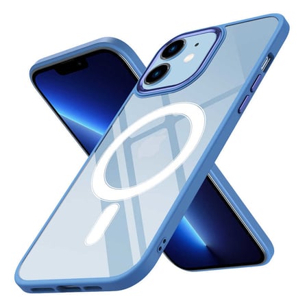İphone 12 Kılıf Mage Şeffaf Arka Yüz Kamera Yükseltili Silikon Forumshop