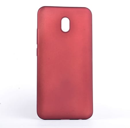 Lexroo Xiaomi Redmi 8A Kılıf Lexroo Premier Silikon Kapak - Saks Mavi
