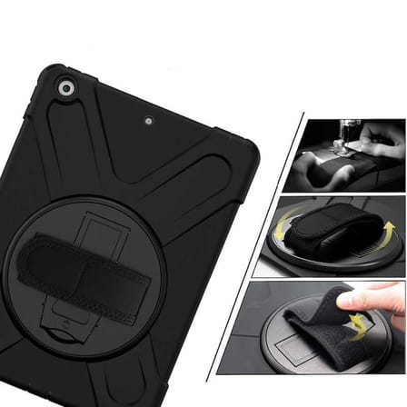 iPad 10.2 (8.Nesil) ​NRTK Defender Tablet Silikon - Siyah