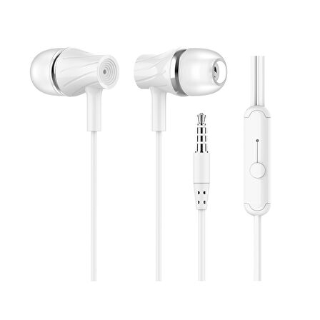 ​MKST-ER05 3.5mm Kulaklık-Beyaz