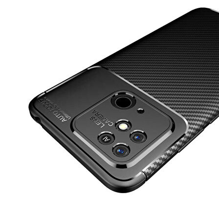 Xiaomi Poco C40 Kılıf Zore Negro Silikon Kapak-Siyah