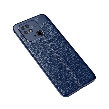 Xiaomi Redmi 10C Kılıf Deri Görünümlü Silikon Kamera Korumalı Üstün Koruma FORUMSHOP