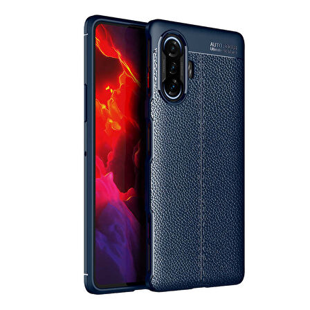 Xiaomi Redmi K40 Gaming Kılıf Zore Niss Silikon Kapak-Lacivert