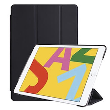Lexroo iPad 10.2 2021 (9.Nesil) Smart Cover Standlı 1-1 Kılıf - Siyah
