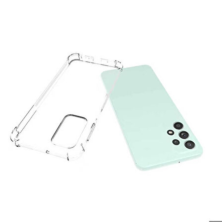 Galaxy A23 Uyumlu Zore Nitro Anti Shock Silikon-Renksiz