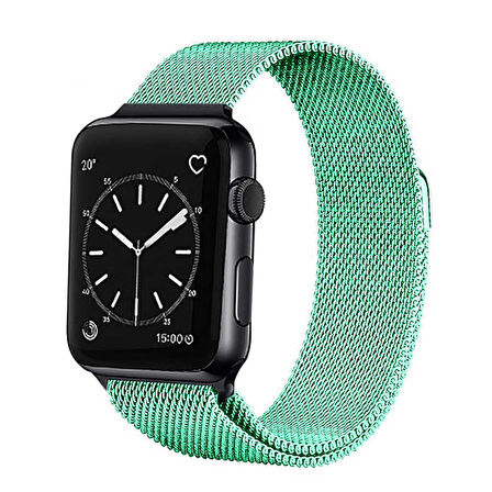 Watch 42mm Uyumlu KRD-01 Metal Zore Kordon-Turuncu