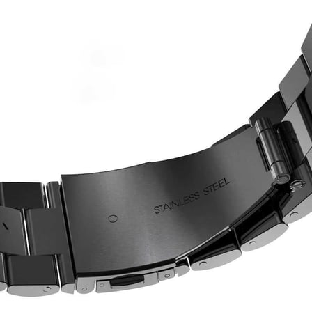 Watch 42mm Uyumlu KRD-04 Metal MKST Kordon-Siyah