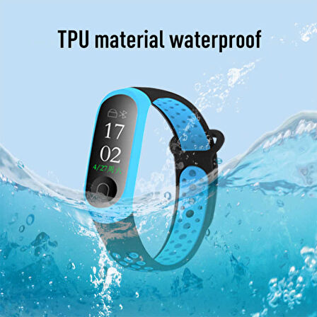 ​​​Xiaomi Mi Band 3 KRD-08 Uyumlu Zore Kordon-NO2