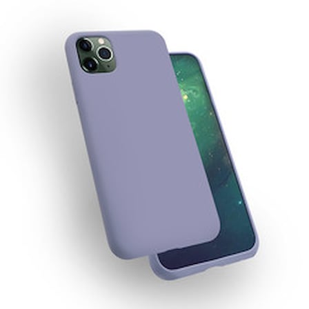 Lexroo Apple iPhone 11 Pro Max Kılıf Lexroo Silk Silikon - Lila