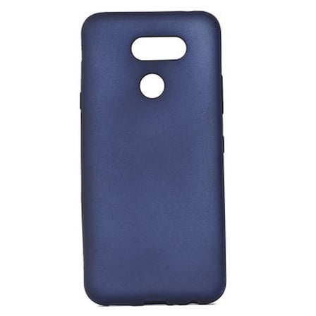 Lexroo LG K40S Kılıf Lexroo Premier Silikon Kapak - Saks Mavi