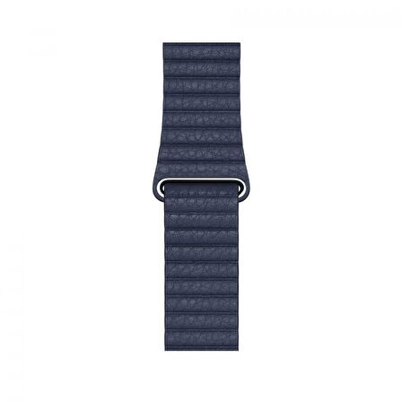 Zore Apple Watch Ultra 49mm Uyumlu Kordon KRD-09 Deri Lop Strap Kayış