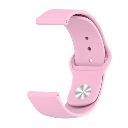 Huawei Watch GT 3 46mm KRD-11 Uyumlu NRTK Kordon-Pembe