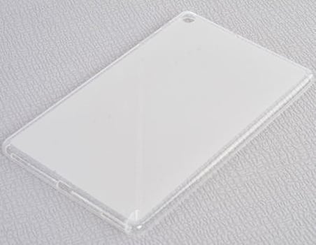 Lexroo Galaxy Tab A 10.1 (2019) T510 Tablet Süper Silikon Kılıf - Beyaz