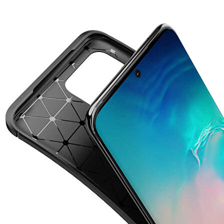 Galaxy S20 Ultra Uyumlu Zore Negro Silikon Kapak-Siyah