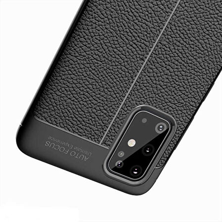 Galaxy S20 Plus Uyumlu Zore Niss Silikon Kapak-Lacivert