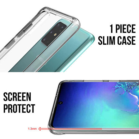Galaxy S20 Plus Uyumlu Zore Gard Silikon-Renksiz