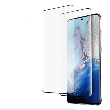 Galaxy S20 MKST Süper Pet Ekran Koruyucu Jelatin - Siyah