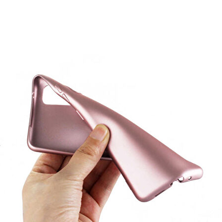 Galaxy S20 Uyumlu Zore Premier Silikon Kapak-Mürdüm