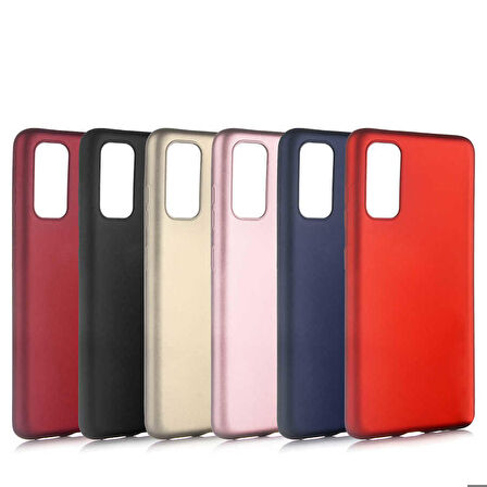 Galaxy S20 Uyumlu Zore Premier Silikon Kapak-Mürdüm
