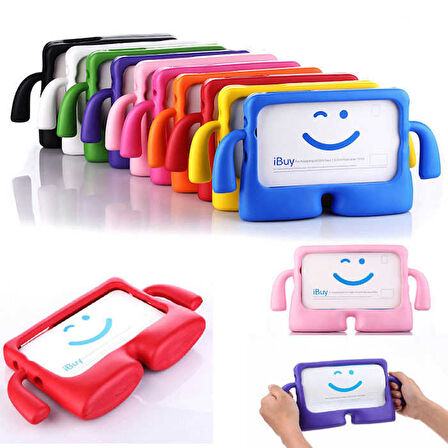 Galaxy Tab A 10.1 (2019) T510  Uyumlu ​FRMS iBuy Standlı Tablet Kılıf-Pembe Koyu