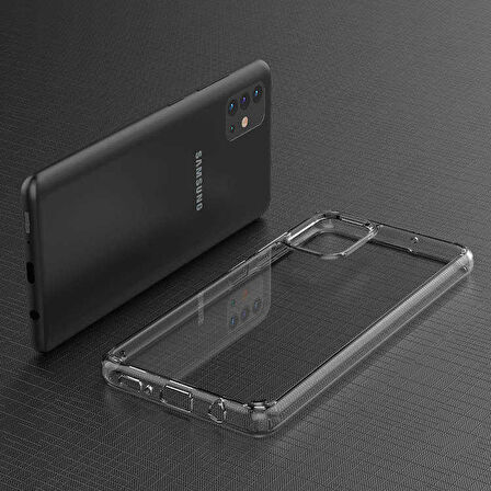 Galaxy A51 Uyumlu Zore Coss Kapak-Renksiz