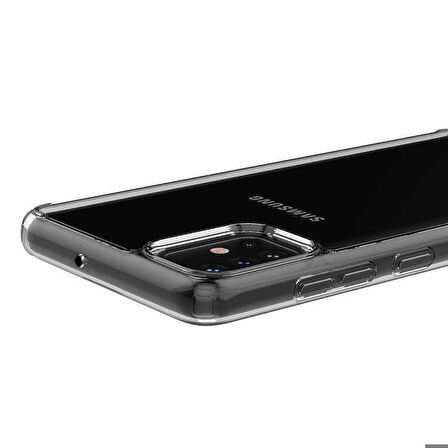 Galaxy A51 Uyumlu Zore Coss Kapak-Renksiz