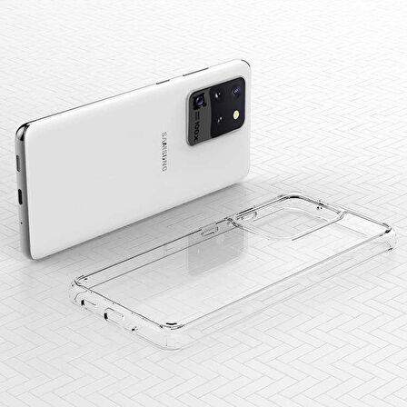 Galaxy S20 Ultra Uyumlu Zore Coss Kapak-Renksiz