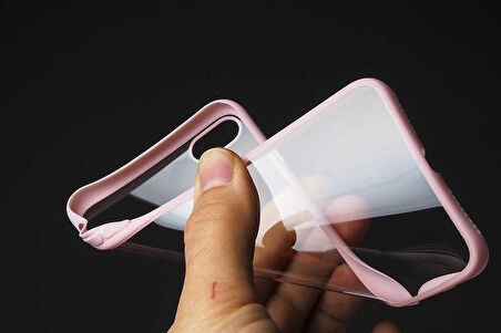 iPhone SE 2022 Uyumlu Zore Endi Kılıf-Pembe