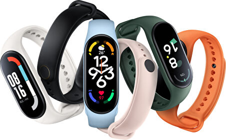 Xiaomi Mi Band 7 Uyumlu Klasik Zore Kordon-Kırmızı