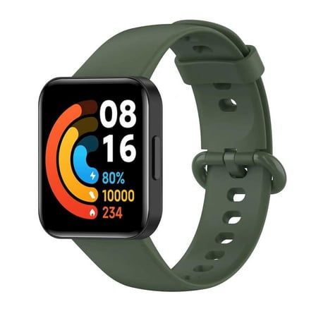 Xiaomi Redmi Watch 2 Lite Uyumlu Klasik NVTH Kordon-Petrol Yeşil