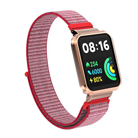 Xiaomi Redmi Watch 2 Lite Uyumlu KRD-61 Hasır Zore Kordon-NO20