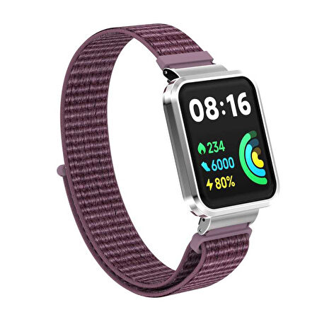 Xiaomi Redmi Watch 2 Lite Uyumlu KRD-61 Hasır Zore Kordon-NO10