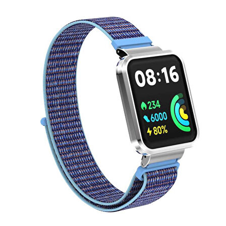 Xiaomi Redmi Watch 2 Lite Uyumlu KRD-61 Hasır Zore Kordon-NO13