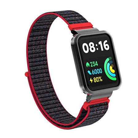 Xiaomi Redmi Watch 2 Lite Uyumlu KRD-61 Hasır Zore Kordon-NO3